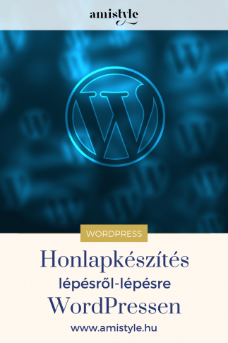 Honlap készítés lépésről lépésre WordPress-en