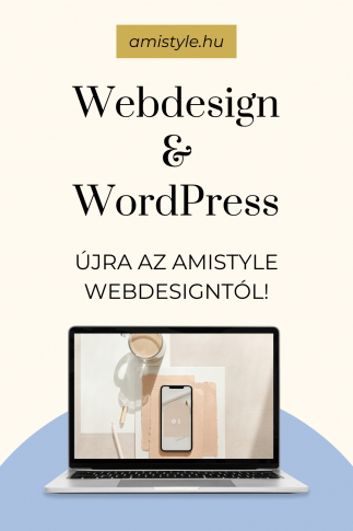 Webdesign és Wordpress - Újra az Amistyle Webdesigntól!