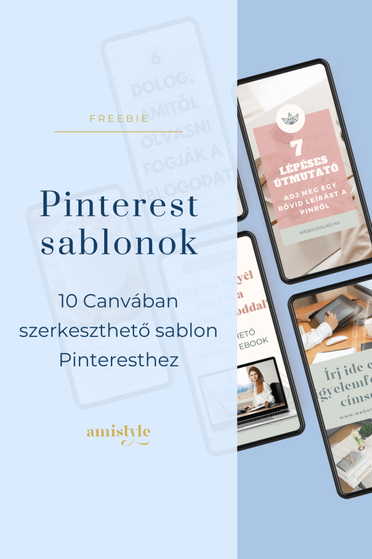 Letölthető Pinterest pin sablonok Canvában - Amistyle.hu